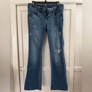 Hollister Blue Flare & Wide Leg Jeans